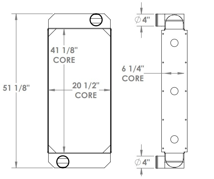 280648 - Diamon Z PC5000 Charge Air Cooler Charge Air Cooler