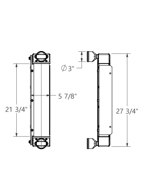280659 - Industrial Charge Air Cooler Charge Air Cooler