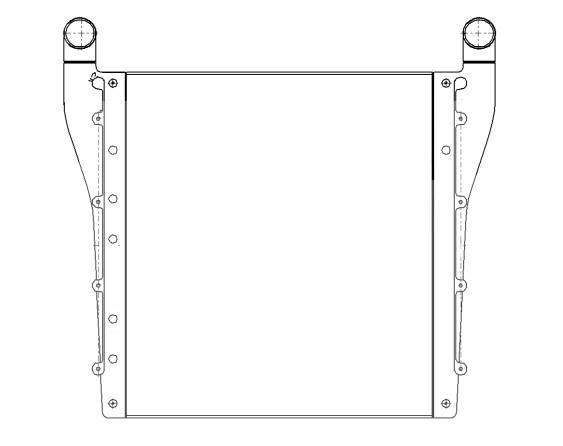 280671 - Caterpillar 390D Excavator Charge Air Cooler Charge Air Cooler
