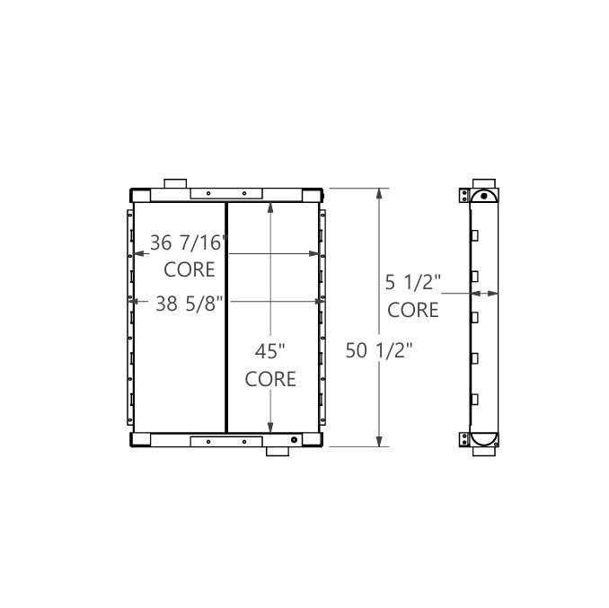280673 - Industrial Charge Air Cooler Charge Air Cooler