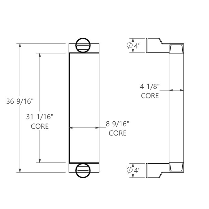 280678 - Orion Bus Charge Air Cooler Charge Air Cooler