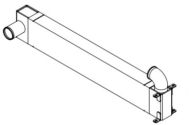 280680 - Ingersoll Rand / Doosan Charge Air Cooler Charge Air Cooler