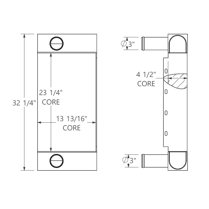 280704 - Industrial Charge Air Cooler Charge Air Cooler