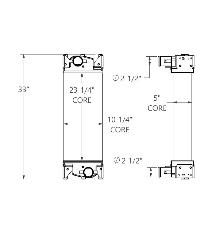 280706 - Industrial Charge Air Cooler Charge Air Cooler
