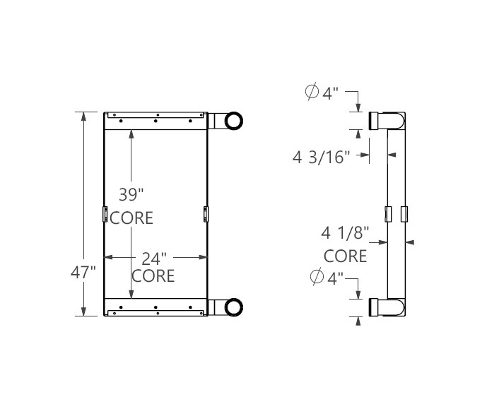 280712 - Industrial Charge Air Cooler Charge Air Cooler