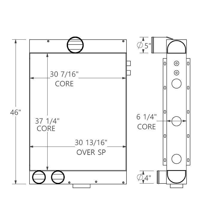 280713 - Industrial Charge Air Cooler Charge Air Cooler