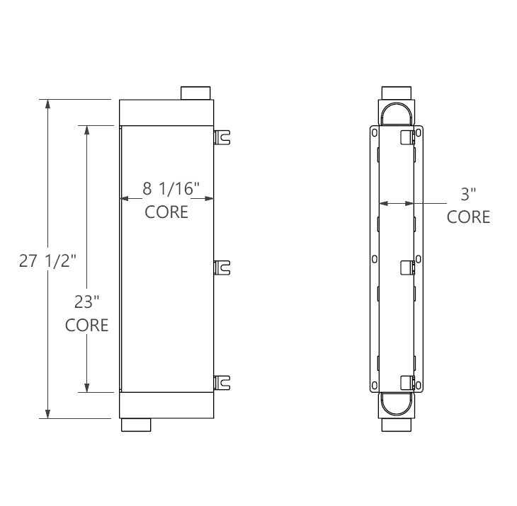 280741 - Ingersoll Rand Charge Air Cooler Charge Air Cooler