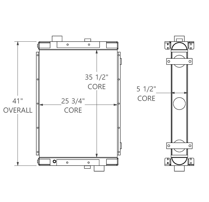 280743 - Industrial Charge Air Cooler Charge Air Cooler