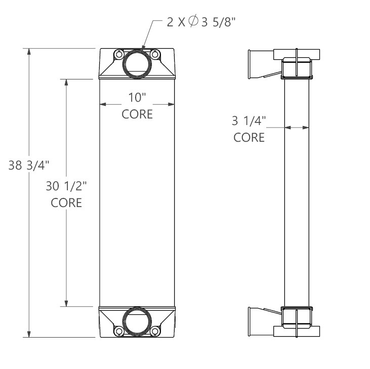 280745 - Volvo Charge Air Cooler Charge Air Cooler