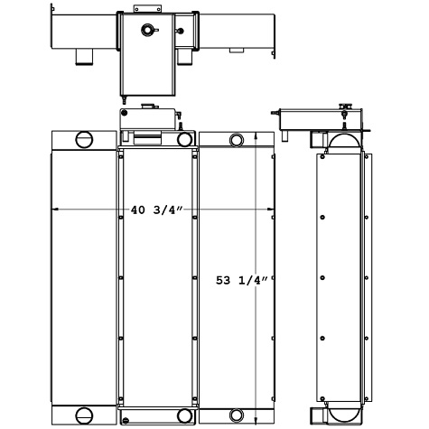290205 - Ellicott Dredge Cooling Package Combo Unit