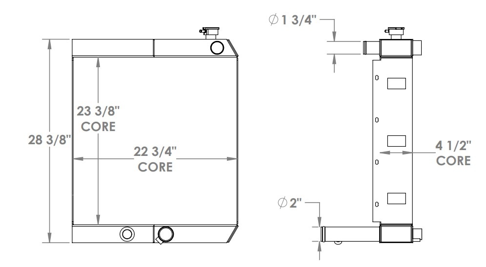 290403 - John Deere Combination Cooler Combo Unit