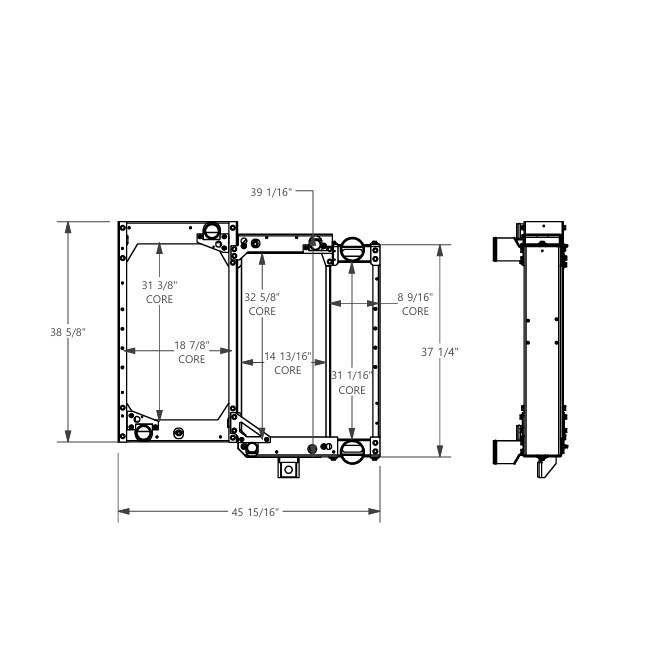 290428 - Orion Bus Cooling Package Combo Unit
