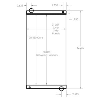 310016 - Monaco Motorhome Radiator