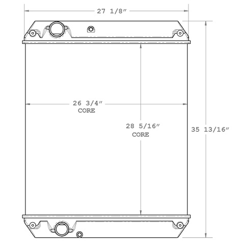 310090 - Gillig Bus Radiator