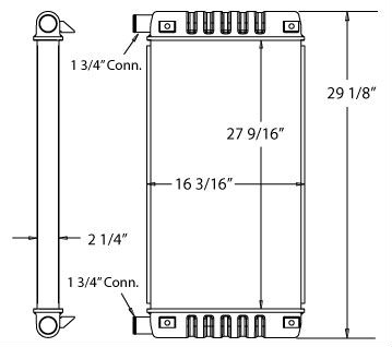 450061 - Bobcat Loader - Radiator