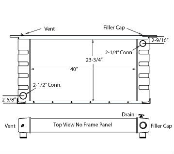 450144 - USAF Tunner 60K Loader Radiator