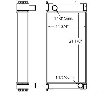 450156 - Brass Radiator part of 2900-18
