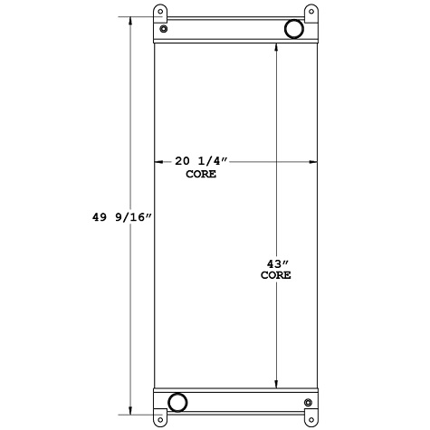 450578 - Tiffin / Spartan Motorhome Radiator Radiator
