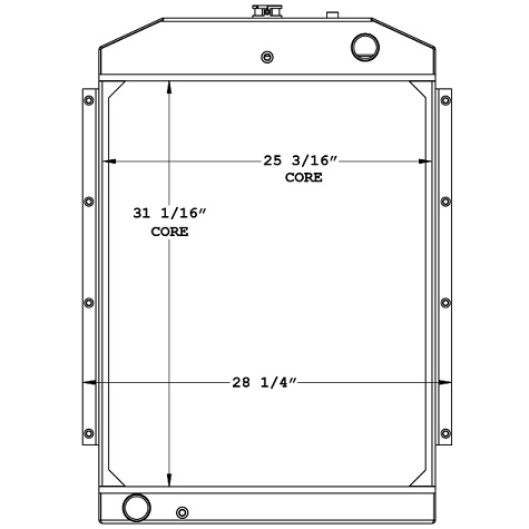 450599 - Gradall G3WD Radiator