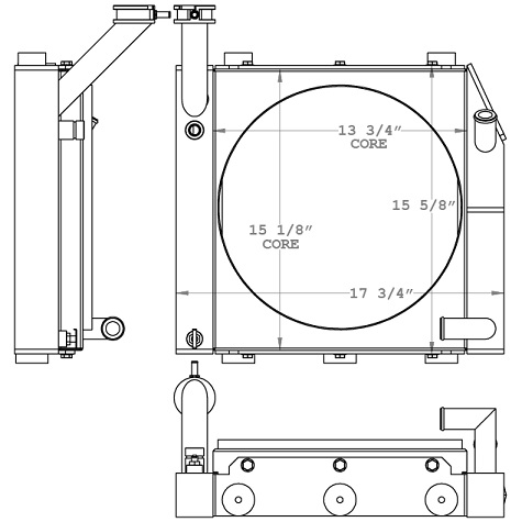 451102 - Ampac Radiator Radiator