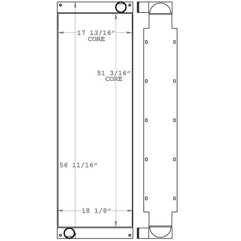 451184 - Fast Trax FT4250 Radiator Radiator