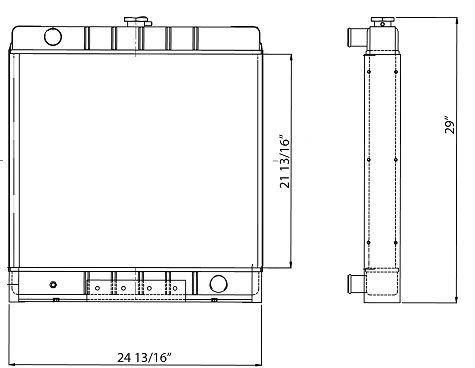 451206 - Kubota Radiator Radiator