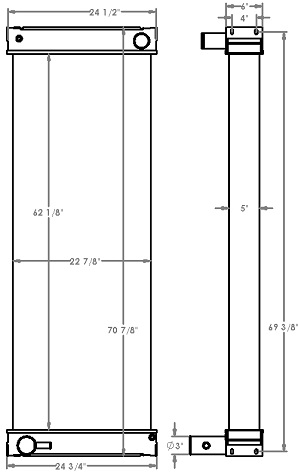 451318 - Morbark Radiator Radiator