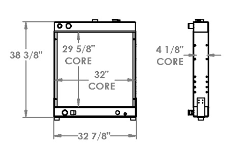 451463 - Caterpillar 924D Radiator - Radiator