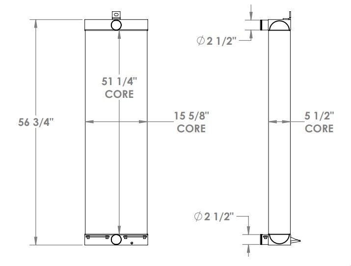 452090 - Tigercat 7500 Radiator Radiator