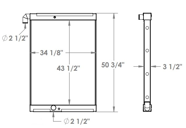 452115 - Liebherr Crane Radiator Radiator