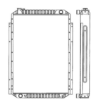 452118 - Komatsu Radiator Radiator