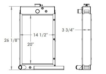452121 - Industrial Radiator Radiator