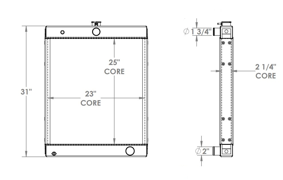 452124 - Generator Radiator Radiator