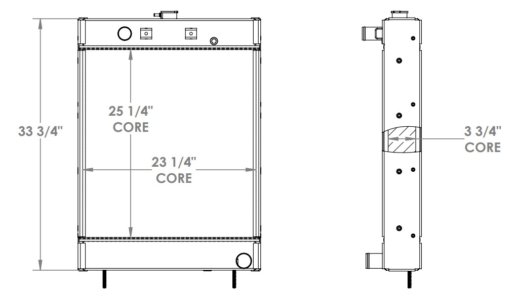 452142 - GRI Pump Radiator Radiator