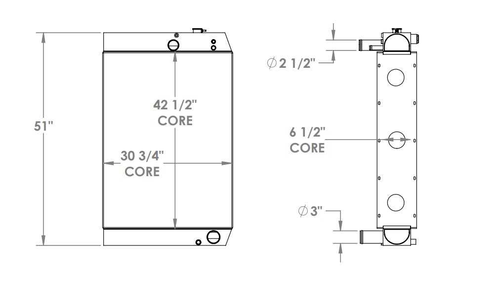 452145 - Jones Grinder Radiator Radiator