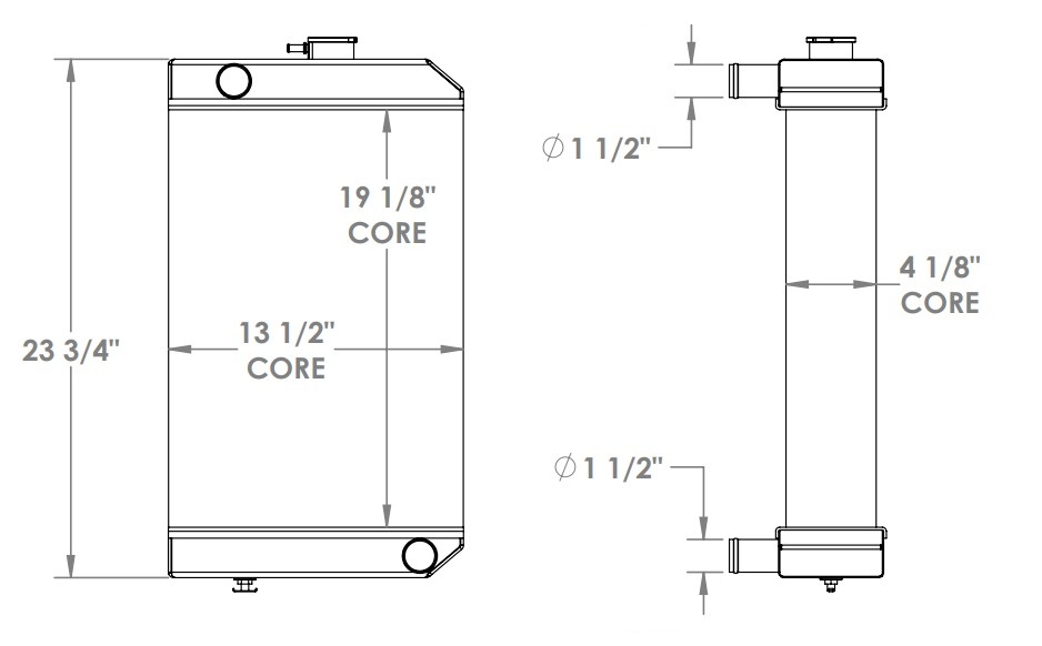 452146 - Industrial Radiator Radiator
