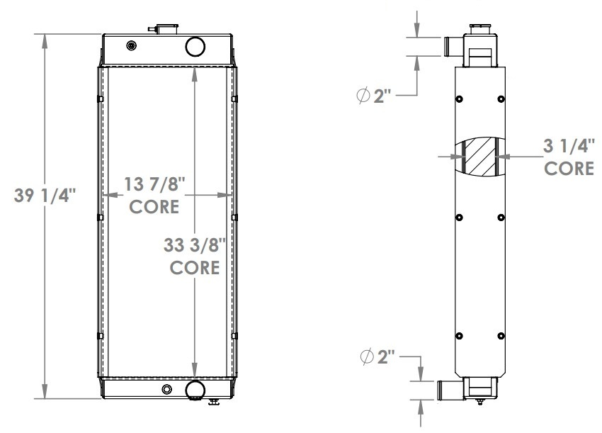 452163 - Ingersoll Rand Radiator Radiator