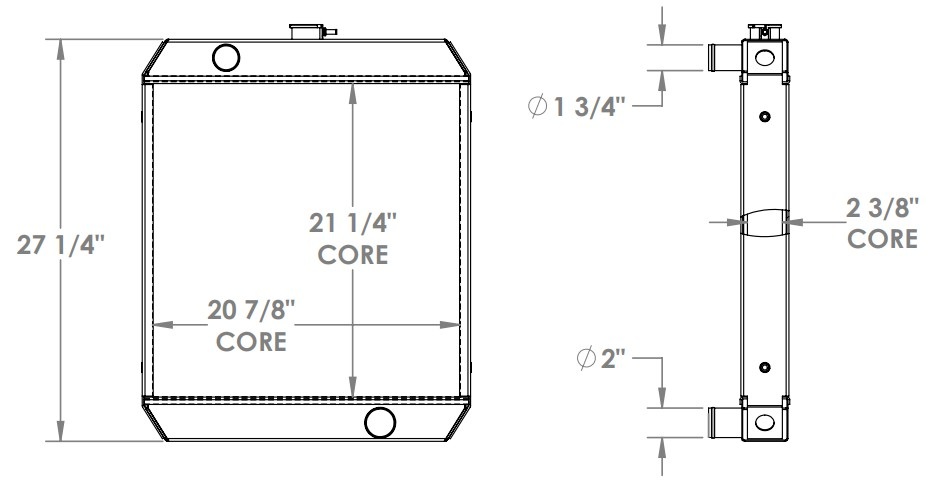452174 - Sweeper Radiator Radiator