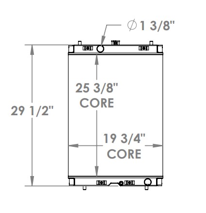 452178 - Airman Compressor Radiator Radiator