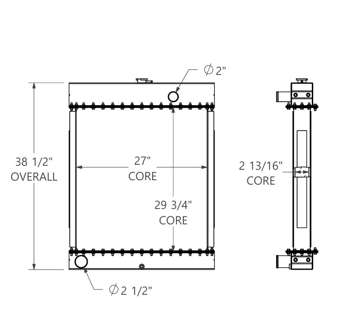 452200 - Industrial Radiator Radiator