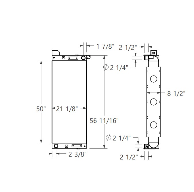 452205 - Tiffin Allegro Motorhome Radiator Radiator