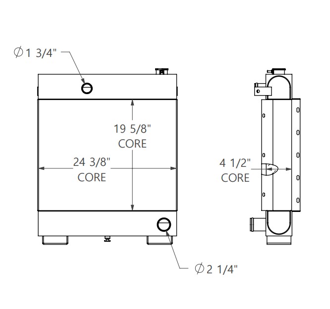 452221 - Industrial Radiator Radiator