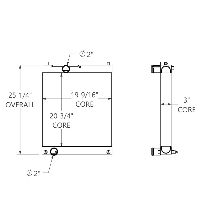 452223 - Hyundai 40D-9 Radiator Radiator