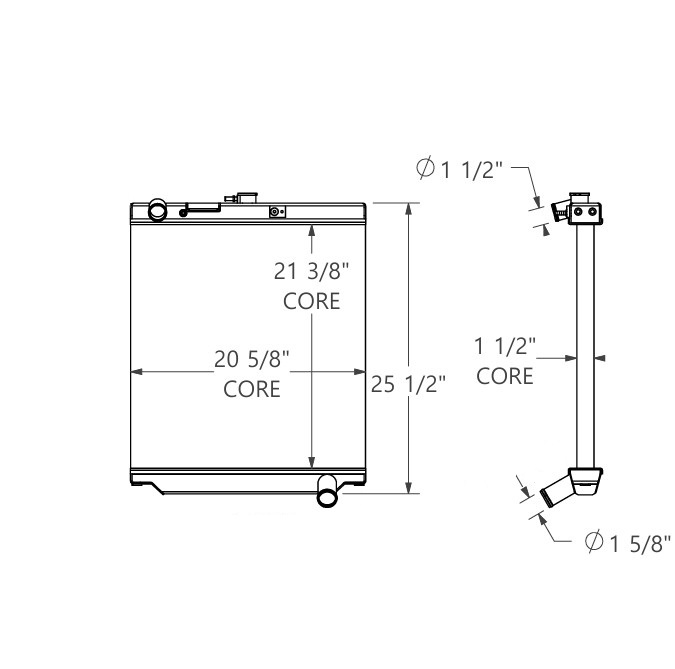 452238 - Generator Radiator Radiator
