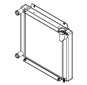 452261 - Miller Welder Radiator Radiator