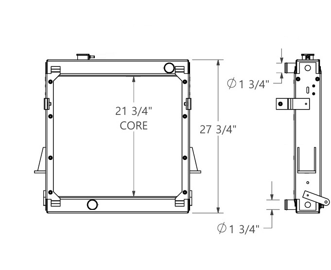 452278 - Caterpillar 914G Radiator Radiator