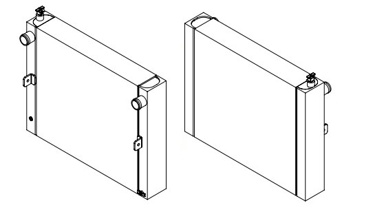 452286 - Concrete Saw Radiator Radiator