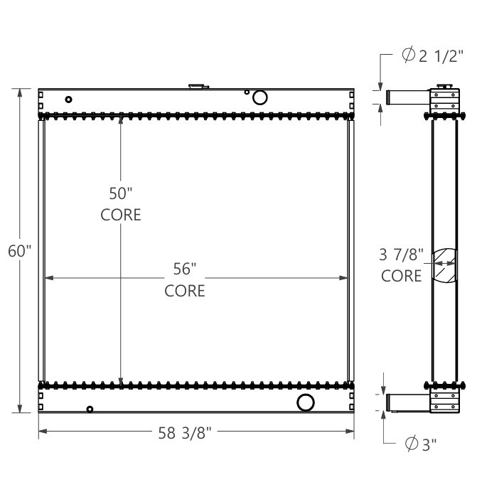452308 - Generator Radiator Radiator