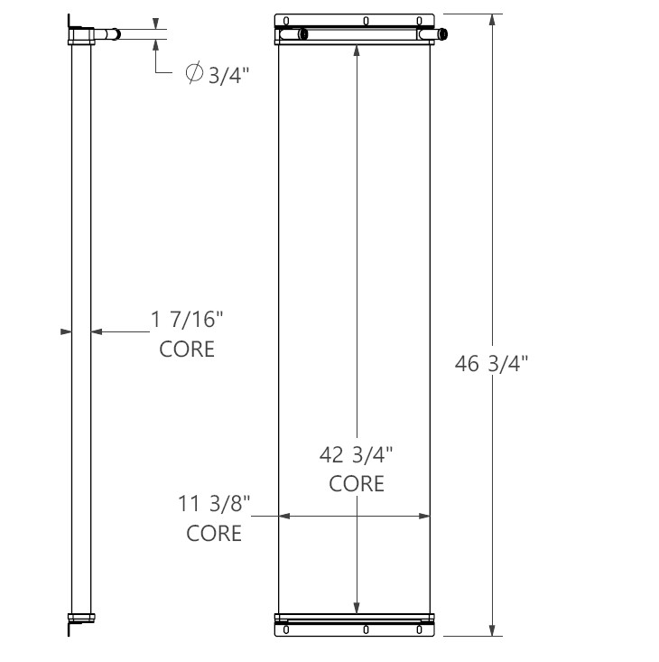 452310 - Bus Radiator Radiator