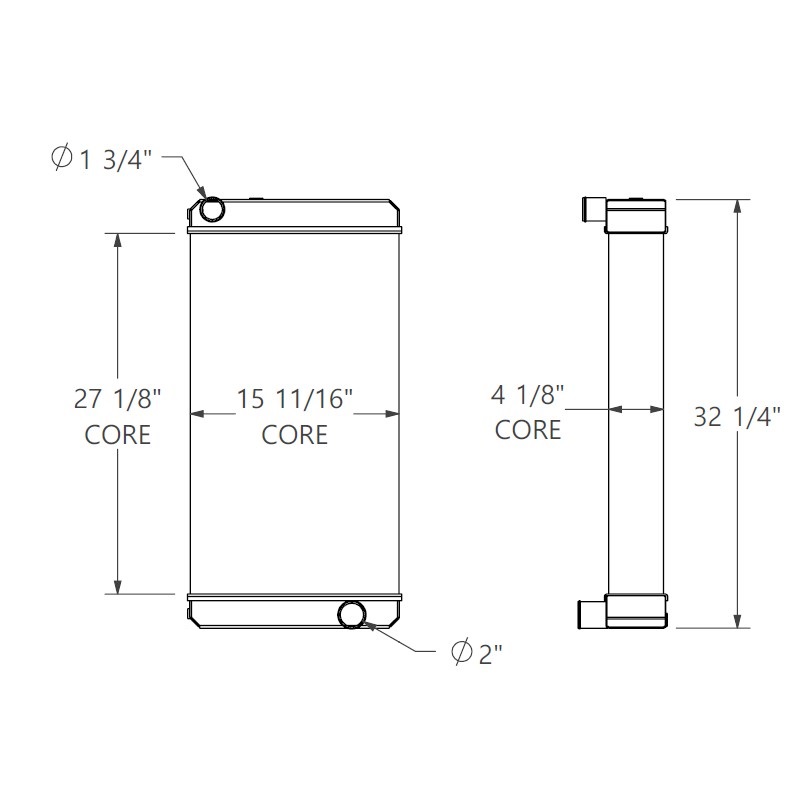 452336 - Dynapac CA250 Radiator Radiator